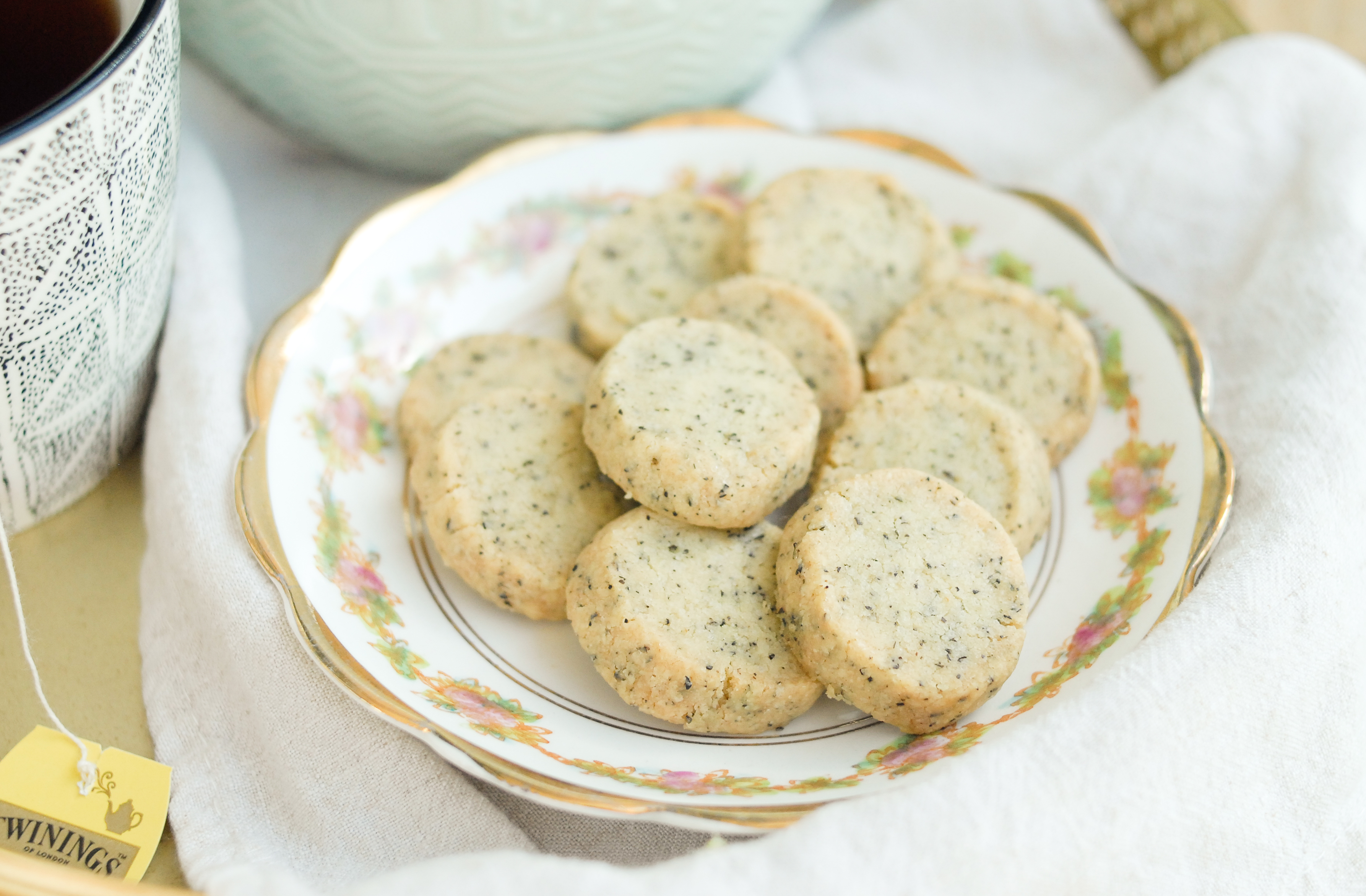 Easy Earl Grey Tea Cookies