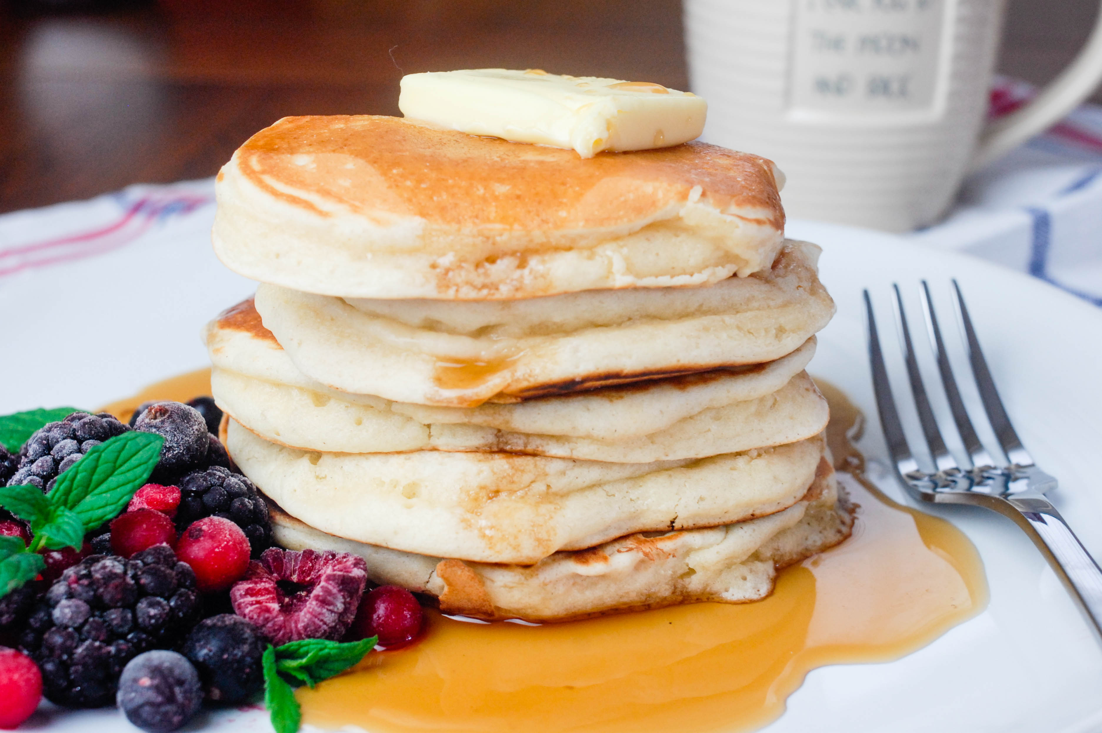 Very Fluffy American Pancakes